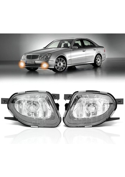 Araba Sis Farları Farlar Mercedes-Benz W211 2003-2006 E200 E220 E240 E280 E300 E320 E350 E420 E500 A2118201156 (Yurt Dışından)