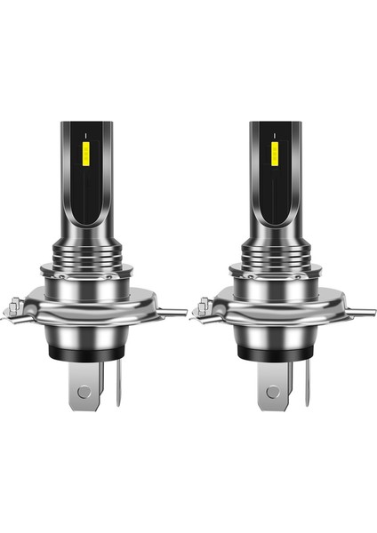 Adet Mini Csp LED Canbus Araba Far Motosiklet H4 Sis Lambası 16000LM 6smd Ampuller 3000 K Sarı Işık Otomatik Dönüş Sinyalleri (Yurt Dışından)