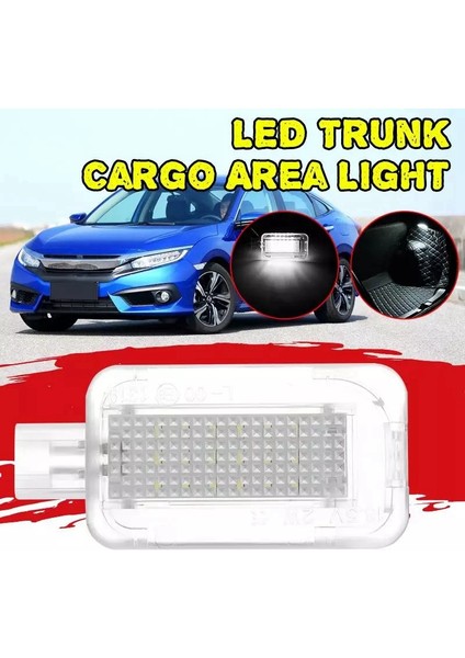 18-Smd LED Bagaj Bagaj Bölmesi Işık Kargo Alanı Işık Nezaket Kapı Lambası Honda Accord Civic Fit Acura Ilx Rsx (Yurt Dışından)