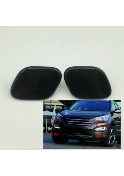 98681-2W000 (Lh) & 98682-2W000 (Rh) Ön Tampon Far Kapağı Far Temizleme Kapağı Hyundai Santa Fe Dm 2013-2015 (Yurt Dışından) fiyatları