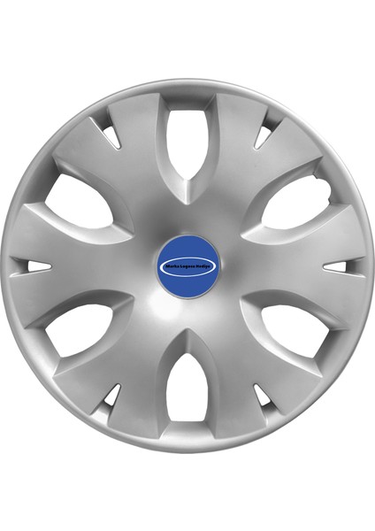 Ford Fiesta 15 Inç Jant Kapağı Amblemli Gri 4'lü Takım 141