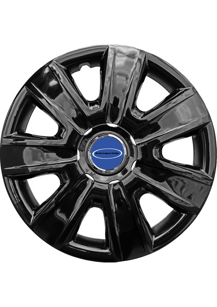 Ford Fiesta 14 Inç Jant Kapağı Amblemli Piano Black 4'lü Takım 205