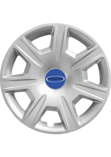 Ford Fiesta 15 Inç Jant Kapağı Amblemli Gri 4 Adet 1 Takım 142