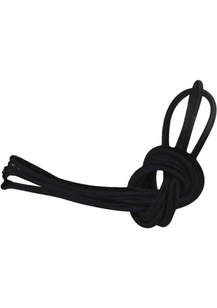 4 mm. Elastik Bungee Halat Şok Kablosu Deniz Teknesi Kayak Çatı Rafı 3m Siyah (Yurt Dışından)