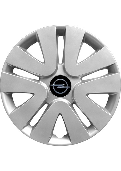 Opel Corsa 13 Inç Jant Kapağı Amblemli Gri 4 Adet 1 Takım 104