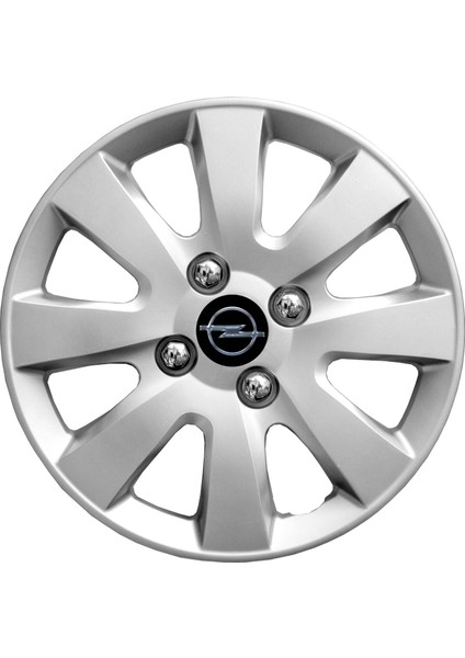 Opel Insignia 15 Inç Jant Kapağı Amblemli Gri 4 Adet 1 Takım 127