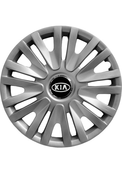 Kia Pregio 14 Inç Jant Kapağı Amblemli Gri 4 Adet 1 Takım 123