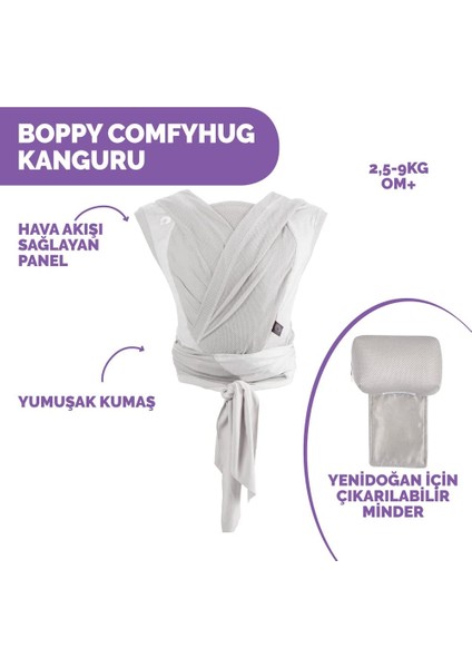 Boppy Comfyhug Kanguru (Frost)