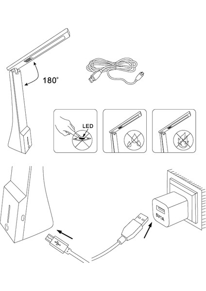 97044 La Seca Dokunmatik Masa Lambası indirimleri