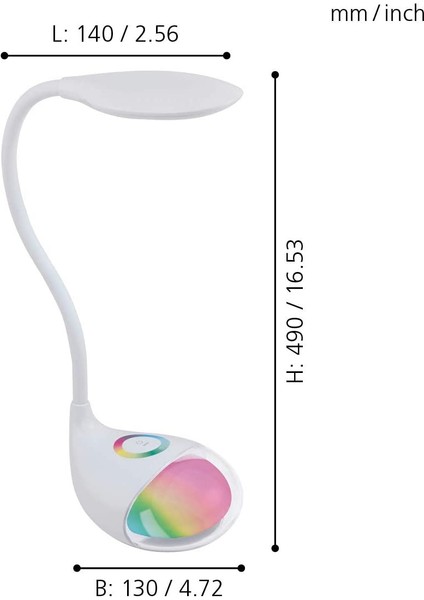 97078 Cabado 1 Dokunmatik Masa Lambası fırsatları