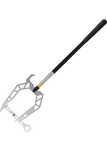 U Tip Teleskopik Tekne Kanca Dock Thread Dış Mekan Hızlı B Adaptörü Rod (Yurt Dışından)