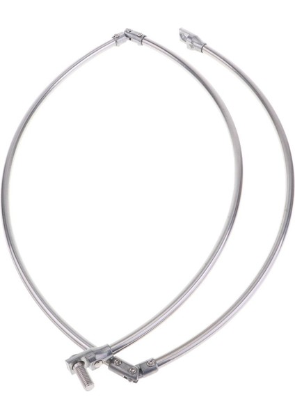 Paslanmaz Çelik Balıkçılık Katlanır Net Brail Head Yuvarlak Tackle Aksesuar 50 cm. (Yurt Dışından) indirimleri