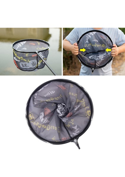 Balıkçılık Net Head 8 mm. Vida Renkli Naylon Net Dış Mekanda Bas 40 cm. (Yurt Dışından)