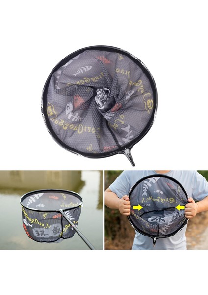 Balıkçılık Net Head 8 mm. Vida Renkli Naylon Net Dış Mekanda Bas 40 cm. (Yurt Dışından)