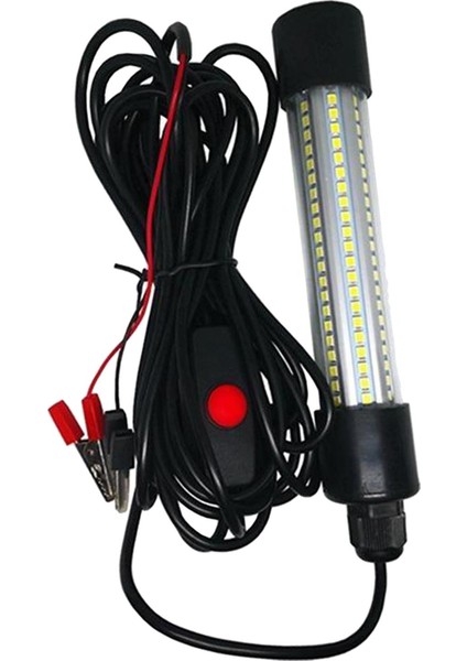 LED 12V Sualtı Balıkçılık Işık Tekne Balıkçılık Dalgıç Dalgıç Crappie Kalamar Lambası Sıcak Beyaz (Yurt Dışından)