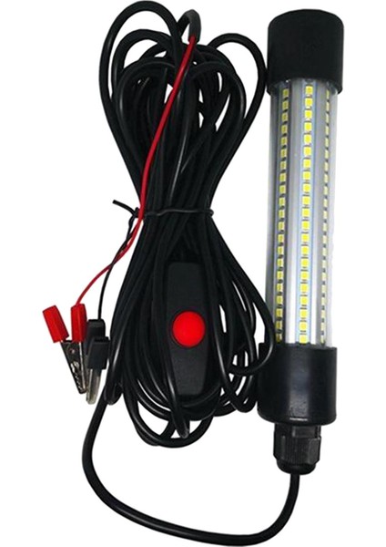 LED 12V Sualtı Balıkçılık Işık Tekne Balıkçılık Dalgıç Dalgıç Crappie Kalamar Lambası Sıcak Beyaz (Yurt Dışından)