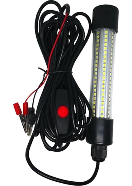 LED 12V Sualtı Balıkçılık Işık Tekne Balıkçılık Dalgıç Dalgıç Crappie Kalamar Lambası Sıcak Beyaz (Yurt Dışından)