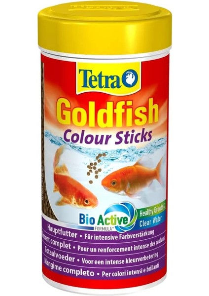 Yem Goldfish Colour Sticks 250ML