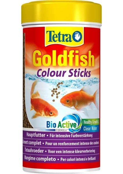 Yem Goldfish Colour Sticks 250ML