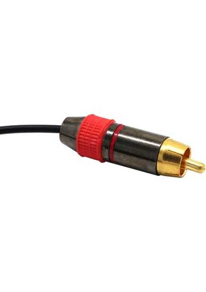 3.5mm Erkek - 2 Rca Erkek Stereo Ses Adaptörü Uzatma Kablosu 12 (Yurt Dışından) fırsatları