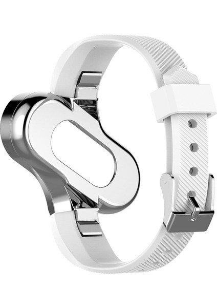 3 Bilezik + Metal Için Yedek Yumuşak Silikon Bilek Aksesuarları -, 259.5X21.1MM Beyaz (Yurt Dışından) fırsatları