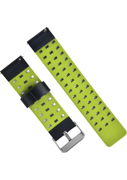 Silikon Bileklik Izle Bilezik 2/2s 22MM - Yeşil (Yurt Dışından)