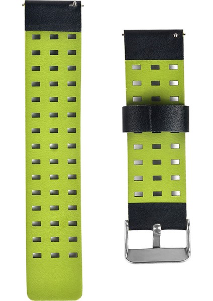 Silikon Bileklik Izle Bilezik 2/2s 22MM - Yeşil (Yurt Dışından)