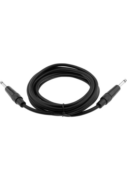 6.35MM 1/4 "inç Trs Erkek - Erkek Ses Kablosu Siyah 3 Metre (Yurt Dışından) modelleri