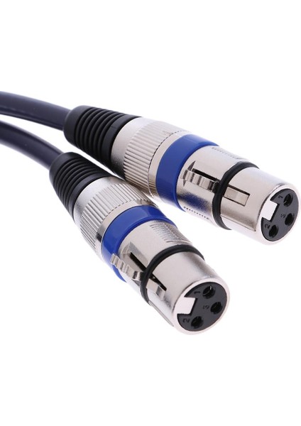 Çift F Xlr - Kablo 2 Xlr - 2 Fiş Kablo Kablosu, 1m (Yurt Dışından)