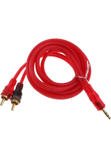 3,5mm Erkek-2-Male Rca Adaptörü , Akıllı Telefon, Tablet ve Mp3 Kılıfları, 1.5m 1.5m (Yurt Dışından)