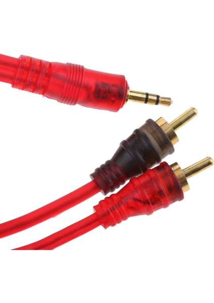 3,5mm Erkek-2-Male Rca Adaptörü , Akıllı Telefon, Tablet ve Mp3 Kılıfları, 1.5m 1.5m (Yurt Dışından) modelleri