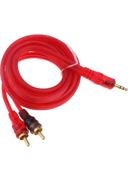 3,5mm Erkek-2-Male Rca Adaptörü , Akıllı Telefon, Tablet ve Mp3 Kılıfları, 1.5m 1.5m (Yurt Dışından) indirimleri