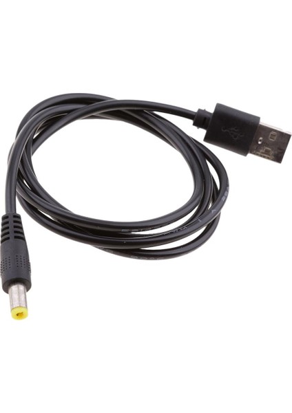 USB - Dc Güç Kablosu USB A, 2,1 mm x 5.5 mm ile Dc Şarj Kablosunu Takmak (Yurt Dışından)