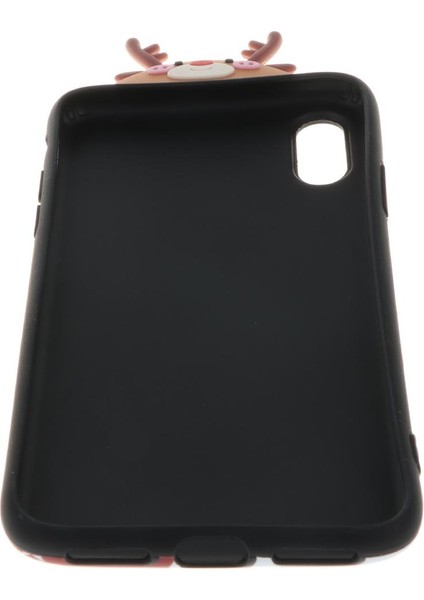 Xr/xs Max/x/xs Moose Bear Için Yumuşak Tpu Noel Telefon Kasası (Yurt Dışından)