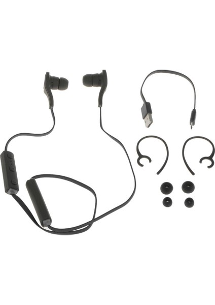 Telefon Kulaklıklı Sport Stereo Kulaklık Kulaklık, El Handsfree Siyah Aramak Için Şarj Kablosu Earhook (Yurt Dışından) modelleri