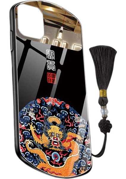 12/12 Mini/12 Pro/12 Pro 12 Için Çin Tarzı Tpu Ayna Telefon Kılıfı (Yurt Dışından)
