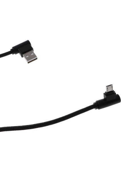 Mikro USB Şarj Kablosu Android Cihaz Için Hızlı Şarj Şarjı - Siyah Tarif Edildiği Gibi (Yurt Dışından)