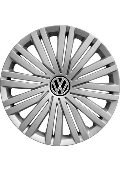 RandAuto Volkswagen Caddy 14 Inç Jant Kapağı Amblemli Gri 4'lü Set 125