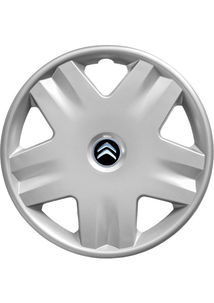 RandAuto Citroen Ami 14 Inç Jant Kapağı Amblemli Gri 4'lü Set 140
