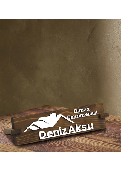 Gift Kişiye Özel Figürlü Gayrimenkul Masa Isimliği, Yeni Iş Hediyesi, Arkadaşa Hediye, Ofis Hediyesi modelleri