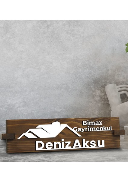 Gift Kişiye Özel Figürlü Gayrimenkul Masa Isimliği, Yeni Iş Hediyesi, Arkadaşa Hediye, Ofis Hediyesi fırsatları