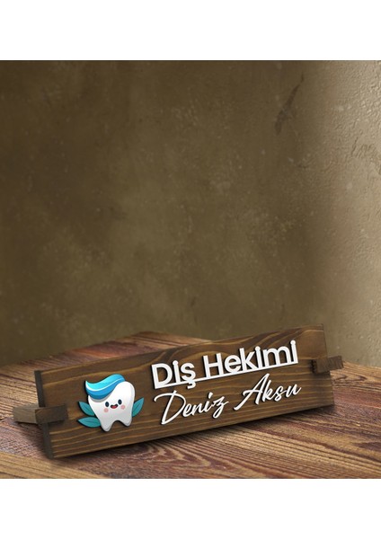 Gift Kişiye Özel Figürlü Diş Hekimi Masa Isimliği, Yeni Iş Hediyesi, Arkadaşa Hediye, Ofis Hediyesi modelleri