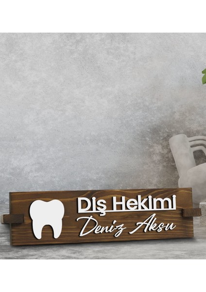 Gift Kişiye Özel Figürlü Diş Hekimi Masa Isimliği, Yeni Iş Hediyesi, Arkadaşa Hediye, Ofis Hediyesi-2 fırsatları