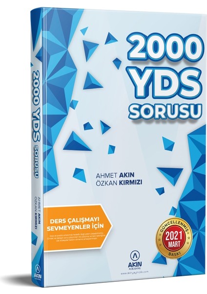 Akın Dil Ders Çalışmayı Sevmeyenler Için 2000 Yds Sorusu