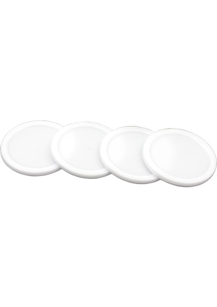 2 Adet Hava Hokey Itici ve 4pcs Pucks Için Oyun Masaları Beyaz