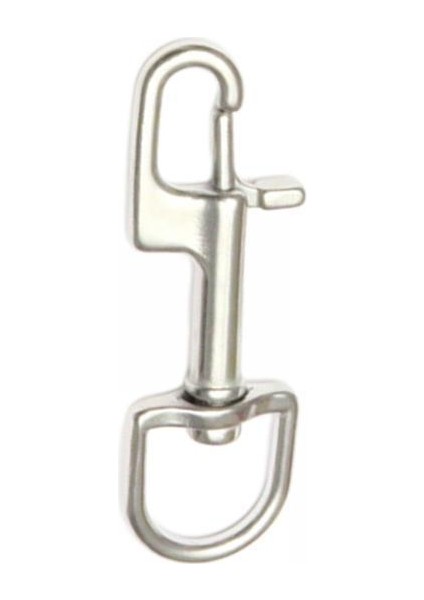 Scuba Dalış Parçası Alet Aksesuarları Için 5xstainless Çelik Döner Snap Hook Clip 100MM 5 Pcs