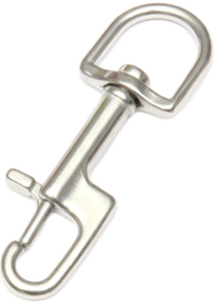 Scuba Dalış Parçası Alet Aksesuarları Için 5xstainless Çelik Döner Snap Hook Clip 100MM 5 Pcs