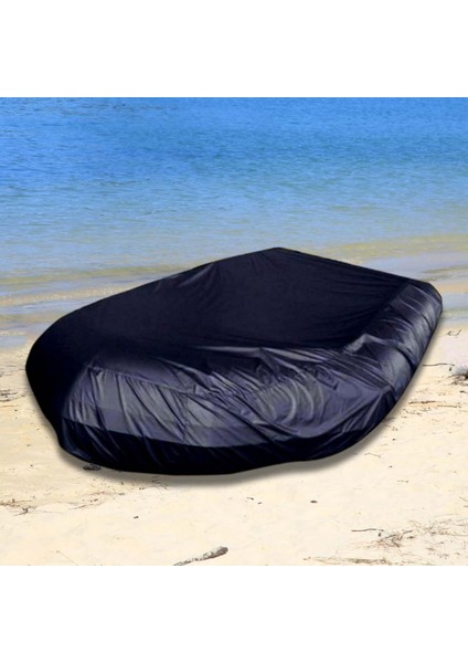 Kayık Tekne Kapağı Kano Koruması Toz Geçirmez Balıkçı Teknesi Için Anti Bot 330X94X46CM(Yurt Dışından)