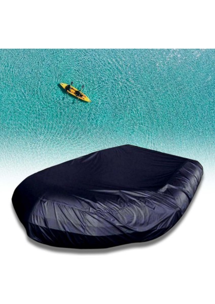 Kayık Tekne Kapağı Kano Koruması Toz Geçirmez Balıkçı Teknesi Için Anti Bot 330X94X46CM(Yurt Dışından)