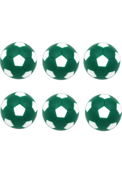 6pcs Foosball/futbol Oyun Masası Futbol Topları Yetişkinler Için, Çocuklar Kapalı 1.25 Inç